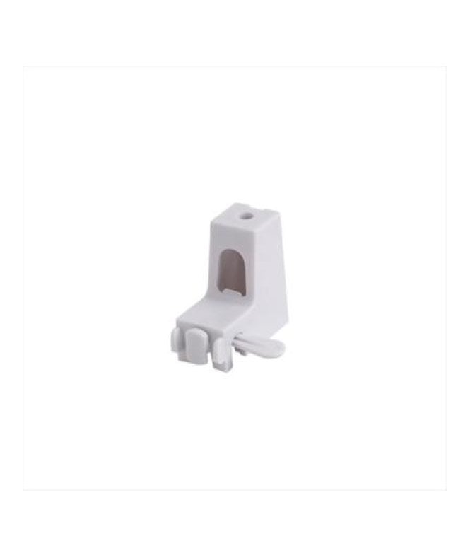 New Edge Blinds White Keylock Supports For Streamline Curtain Tracks