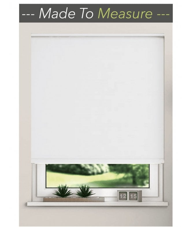 New Edge Blinds White Made to Measure Blackout Blind