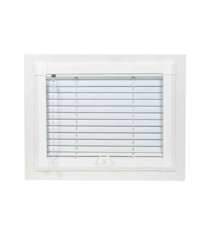 New Edge Blinds White Milan Made to Measure Perfect Fit Venetian Blind