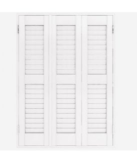 Wood Impressions Ice White Shutter