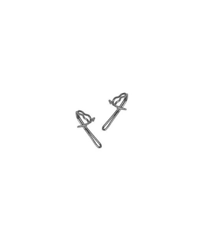 New Edge Blinds Zinc Chrome Curtain Hooks