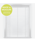 Pure Wood Gloss White Venetian Blinds With Tapes