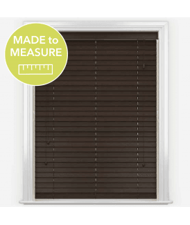Pure Wood Wenge Venetian Blinds With Strings