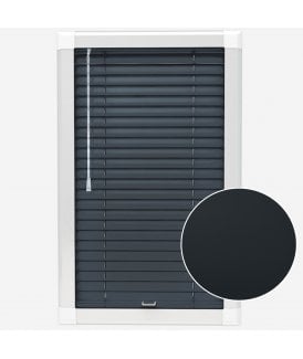 San Francisco Anthracite Made To Measure Perfect Fit Aluminium Venetian Blinds 25mm Slats