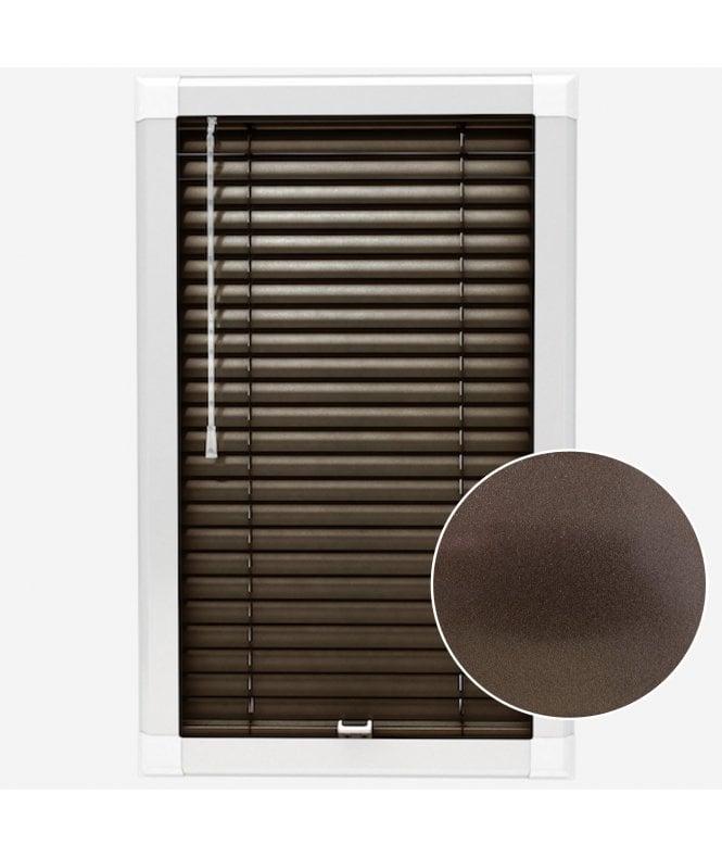 San Francisco Apache Made To Measure Perfect Fit Aluminium Venetian Blinds 25mm Slats