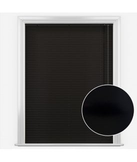 San Francisco  Black Made to Measure Aluminium Venetian Blinds 50mm Slats