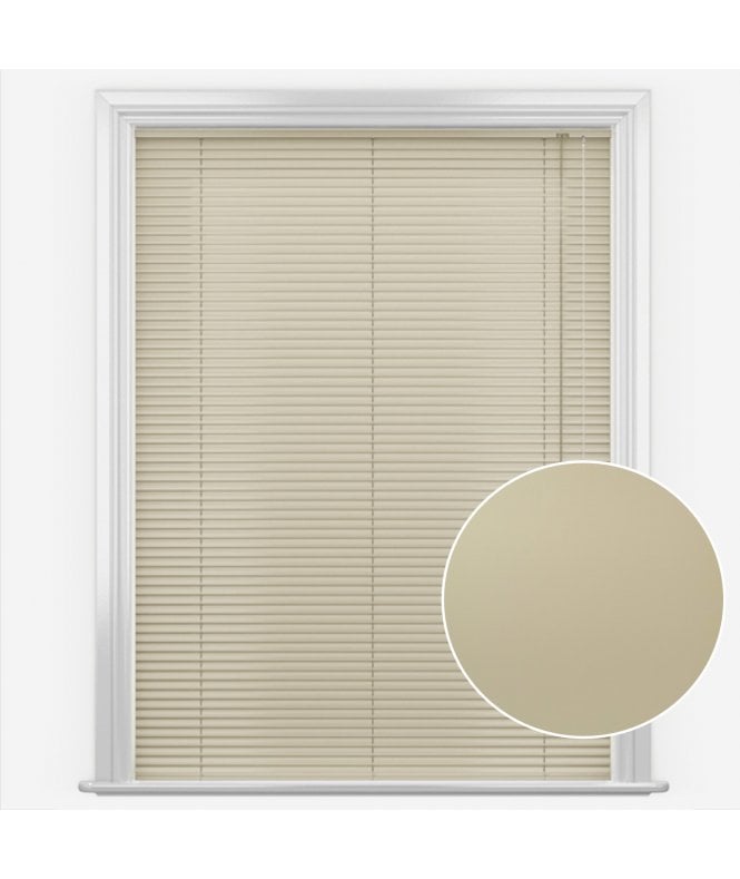 San Francisco Brushed Linen Made to Measure Aluminium Venetian Blinds 25mm Slats