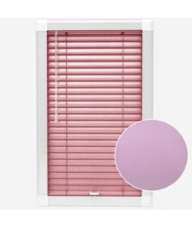San Francisco Candyfloss Made To Measure Perfect Fit Aluminium Venetian Blinds 25mm Slats