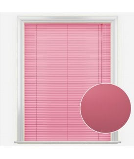 San Francisco Coral Made to Measure Aluminium Venetian Blinds 25mm Slats