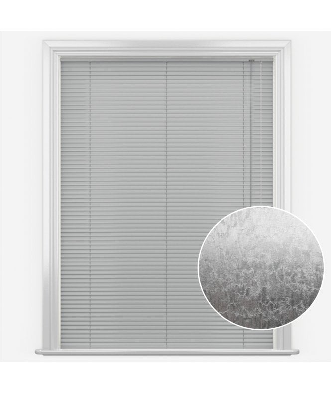 San Francisco Distressed Glisten Made to Measure Aluminium Venetian Blinds 25mm Slats