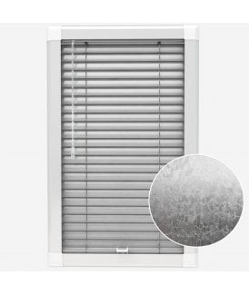 San Francisco Distressed Glisten Made To Measure Perfect Fit Aluminium Venetian Blinds 25mm Slats