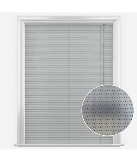San Francisco Filtered Steel Made to Measure Aluminium Venetian Blinds 25mm Slats