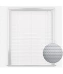 San Francisco Filtered White Made to Measure Aluminium Venetian Blinds 25mm Slats