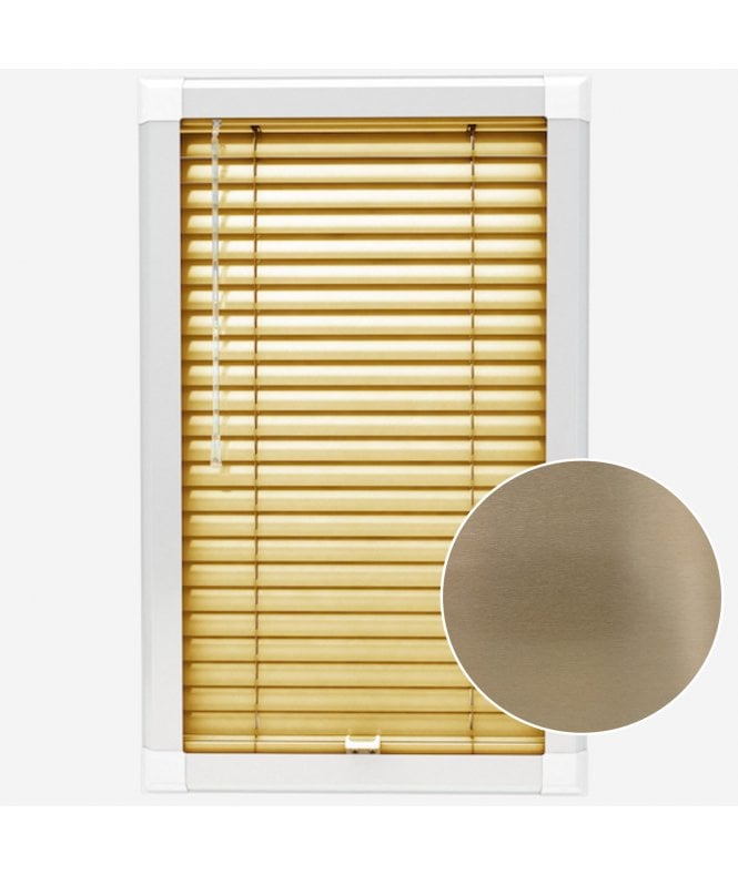 San Francisco Glam Made To Measure Perfect Fit Aluminium Venetian Blinds 25mm Slats