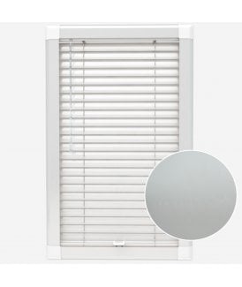 San Francisco Gloss White Made To Measure Perfect Fit Aluminium Venetian Blinds 25mm Slats