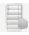 San Francisco Gloss White Made To Measure Perfect Fit Aluminium Venetian Blinds 25mm Slats