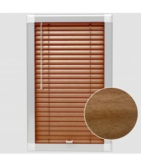 San Francisco Hazelnut Made To Measure Perfect Fit Aluminium Venetian Blinds 25mm Slats