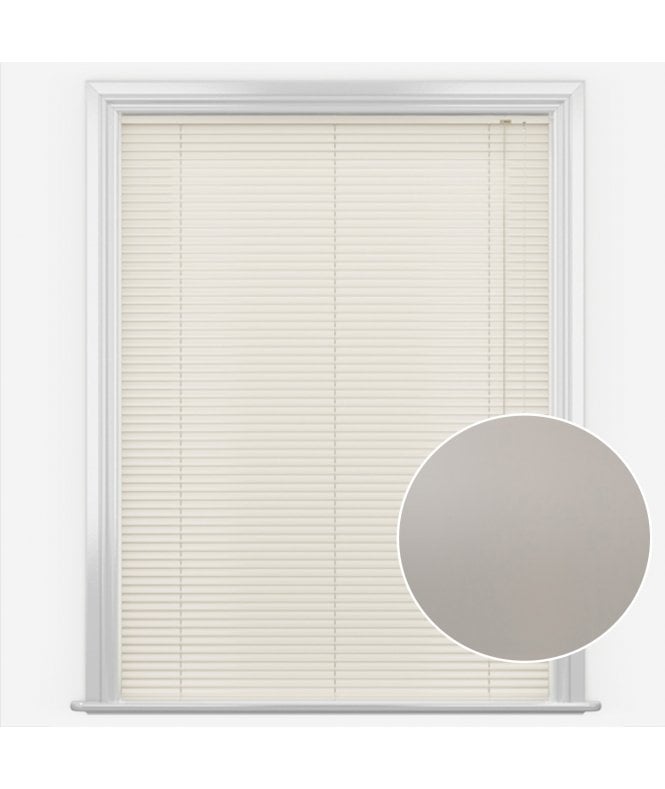 San Francisco Ivory Made to Measure Aluminium Venetian Blinds 25mm Slats