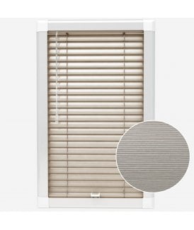 San Francisco Lita Putty Made To Measure Perfect Fit Aluminium Venetian Blinds 25mm Slats