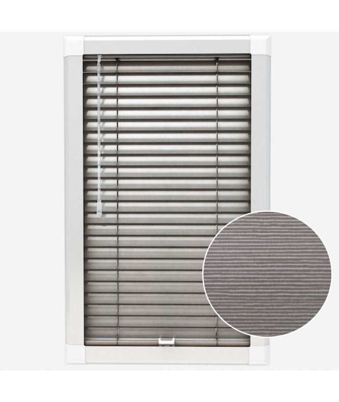 San Francisco Litra Coca Made To Measure Perfect Fit Aluminium Venetian Blinds 25mm Slats