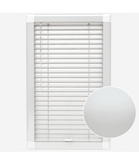 San Francisco Matte White Made To Measure Perfect Fit Aluminium Venetian Blinds 25mm Slats