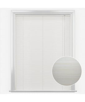 San Francisco Mono Biscuit Made to Measure Aluminium Venetian Blinds 25mm Slats