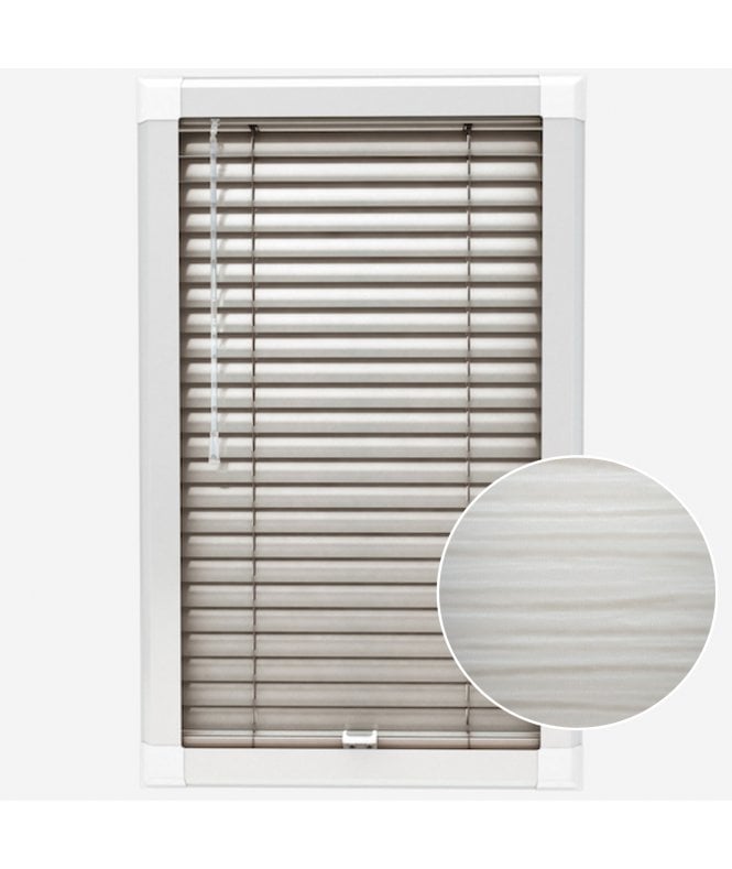 San Francisco Mono Naco Made To Measure Perfect Fit Aluminium Venetian Blinds 25mm Slats