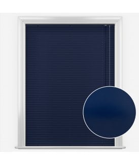 San Francisco Navy Made to Measure Aluminium Venetian Blinds 25mm Slats