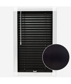San Francisco Onyx Made To Measure Perfect Fit Aluminium Venetian Blinds 25mm Slats