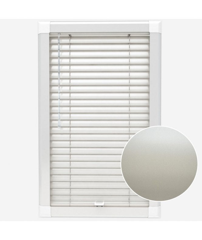 San Francisco Opal Made To Measure Perfect Fit Aluminium Venetian Blinds 25mm Slats
