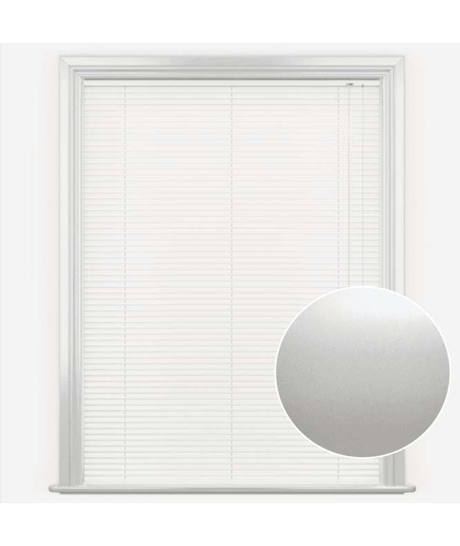 San Francisco Pearl Made to Measure Aluminium Venetian Blinds 25mm Slats