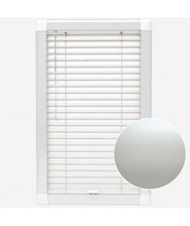 San Francisco Pearl Made To Measure Perfect Fit Aluminium Venetian Blinds 25mm Slats