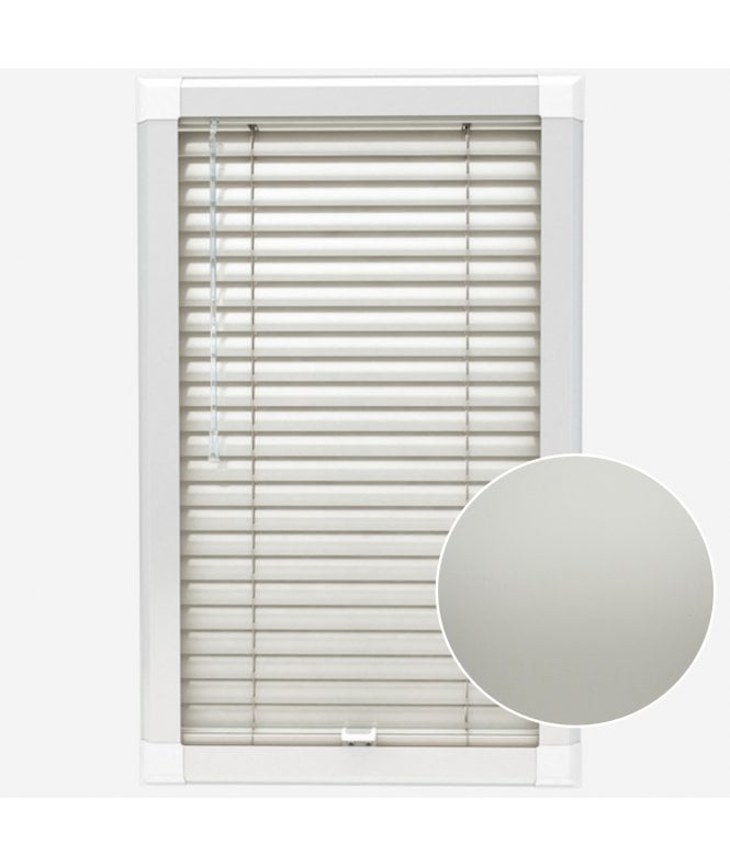 San Francisco Porcelain Made To Measure Perfect Fit Aluminium Venetian Blinds 25mm Slats