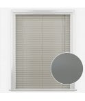 San Francisco Shadow Grey Made to Measure Aluminium Venetian Blinds 25mm Slats