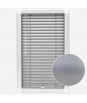 San Francisco Silver Made To Measure Perfect Fit Aluminium Venetian Blinds 25mm Slats