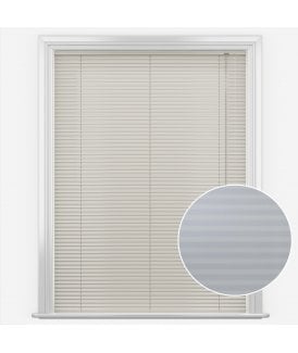 San Francisco Vibe Grey Made to Measure Aluminium Venetian Blinds 25mm Slats