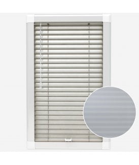 San Francisco Vibe Grey Made To Measure Perfect Fit Aluminium Venetian Blinds 25mm Slats