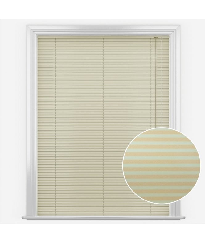San Francisco Vibe Yellow Made to Measure Aluminium Venetian Blinds 25mm Slats