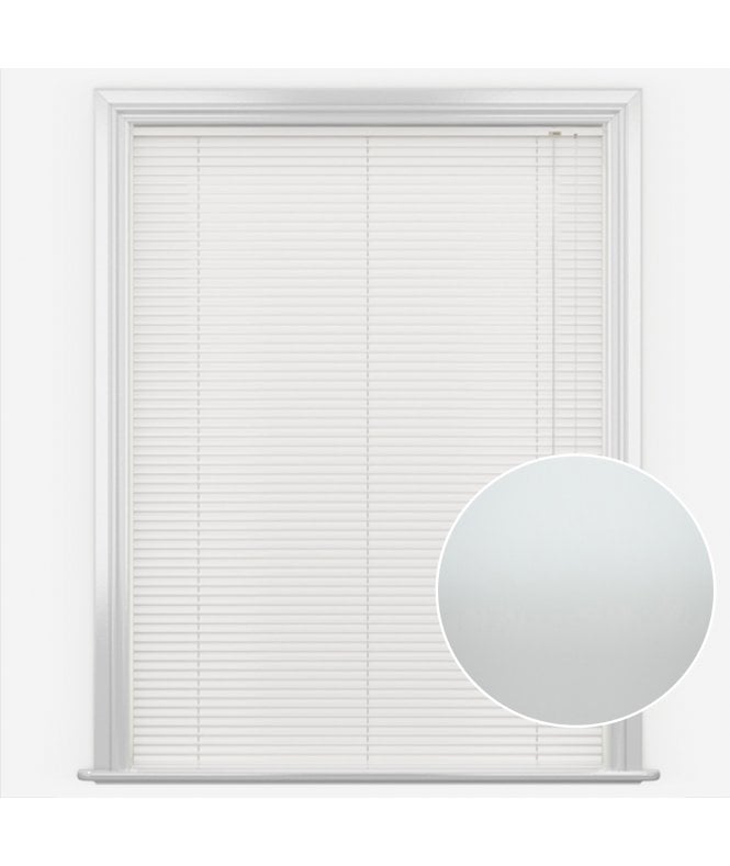 San Francisco White Made to Measure Aluminium Venetian Blinds 35mm Slats