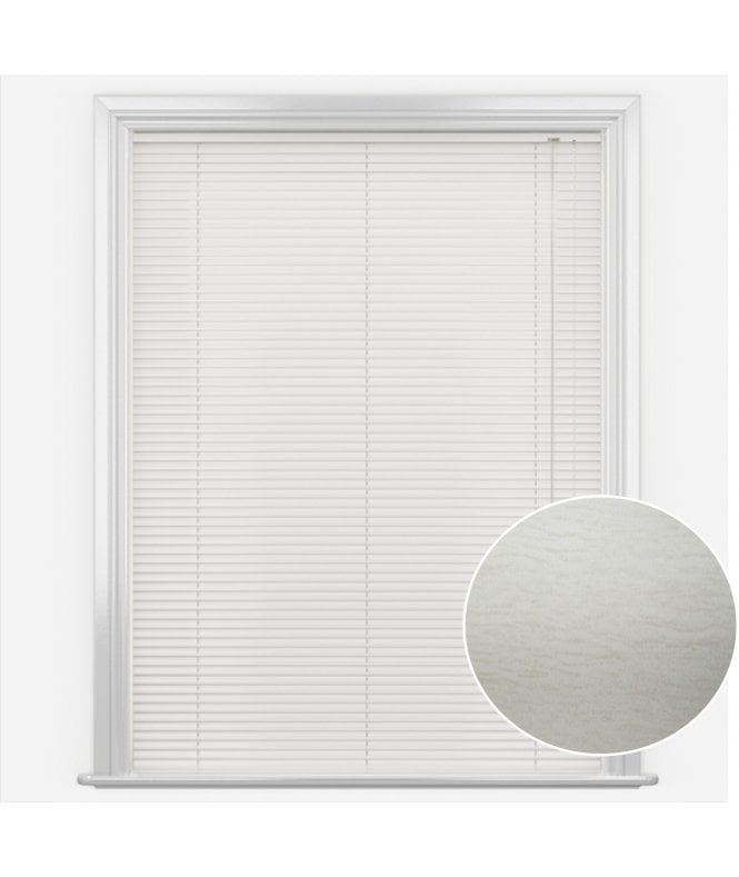 San Francisco Whitewash Oak Made to Measure Aluminium Venetian Blinds 25mm Slats