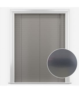 San Francisco Zircon Made to Measure Aluminium Venetian Blinds 25mm Slats