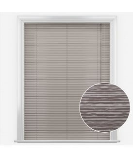 San Francisco Zora Coco Made to Measure Aluminium Venetian Blinds 25mm Slats