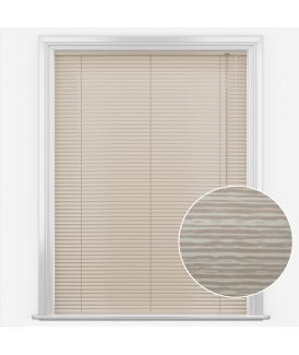 San Francisco Zora Haze Made to Measure Aluminium Venetian Blinds 25mm Slats
