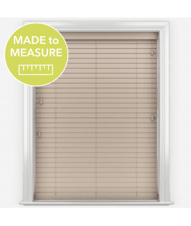 Timberlux Alabaster Wooden Venetian Blinds With Strings (50mm slats)