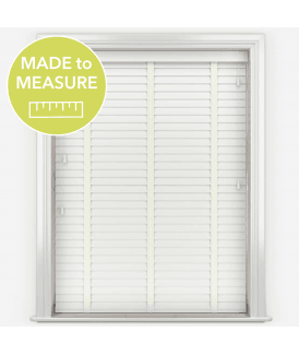 Timberlux Alpine With Duck Tapes Wooden Venetian Blinds (50mm slats)