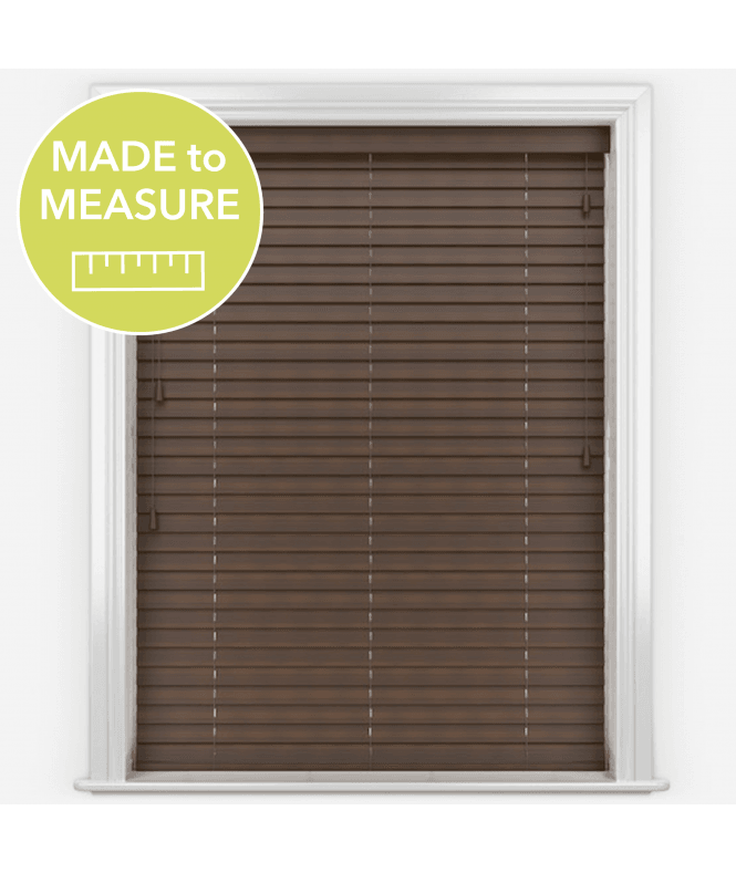Timberlux  Bamboo Neo Wooden Venetian Blinds With Strings (50mm slats)